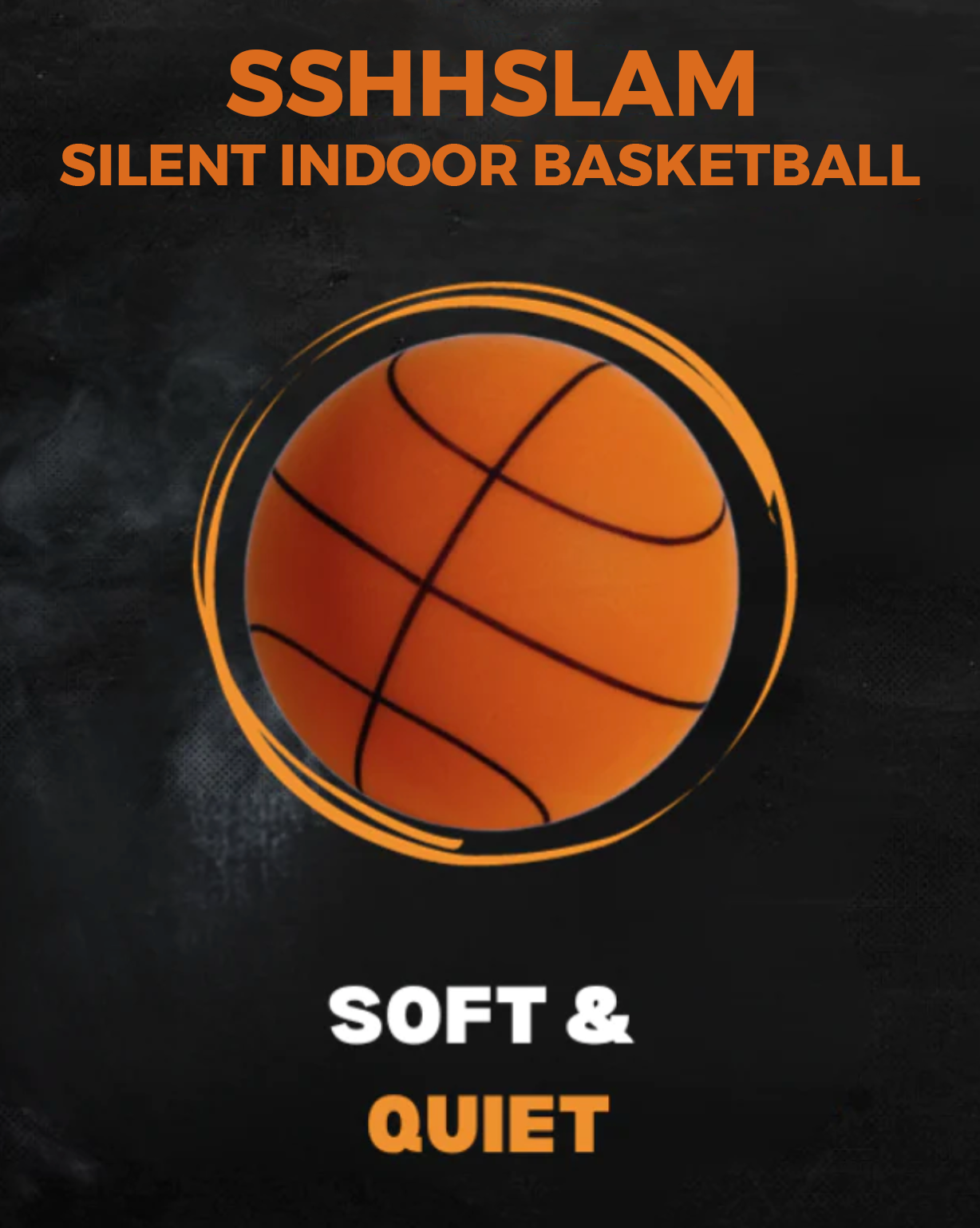 Silent indoor Basketball SshhSlam