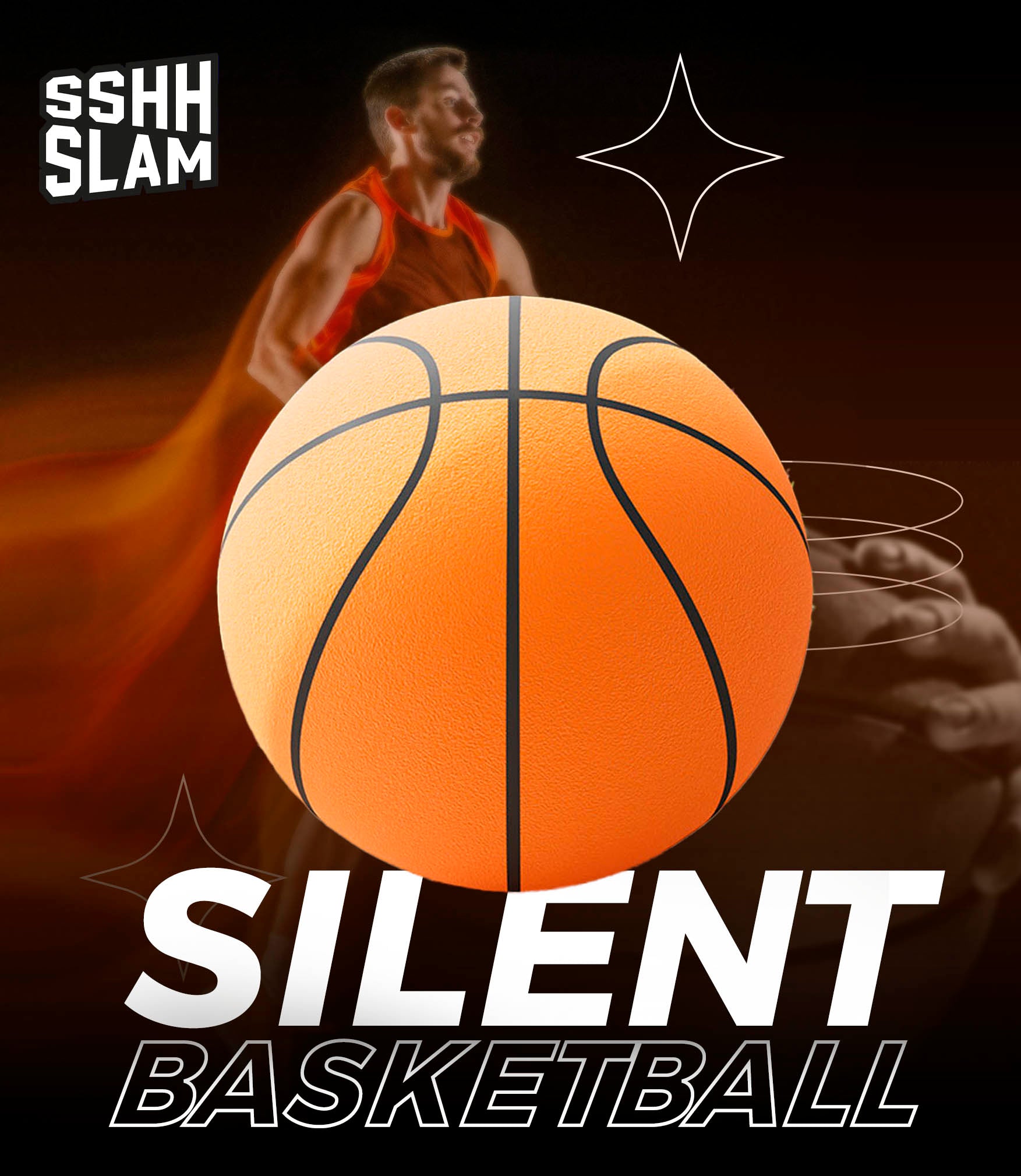 Silent indoor Basketball SshhSlam